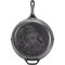 Lodge Pre Seasoned Cast Iron Wildlife Series Turkey Skillet 13.25 inch